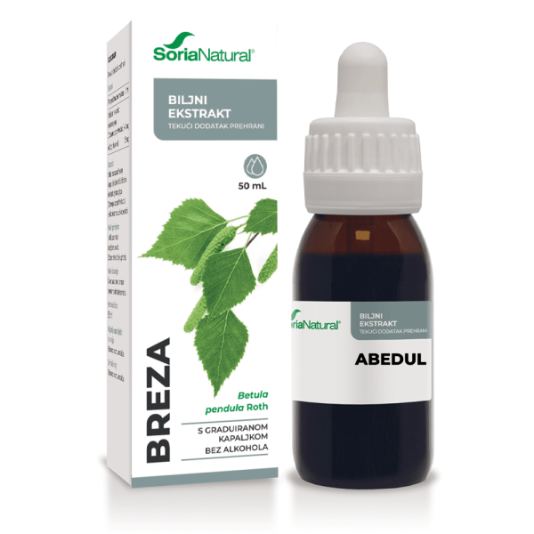 Breza bezalkoholne kapi 50ml Soria Natural