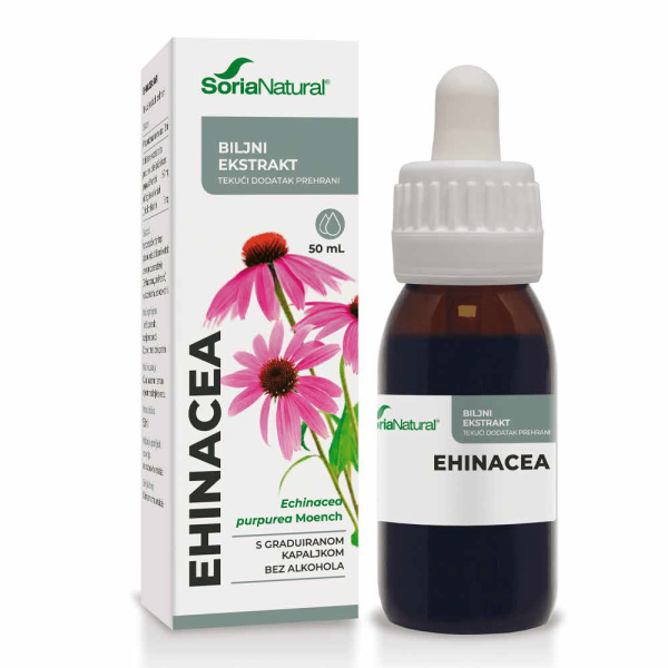 Ehinacea bezalkoholne kapi 50ml Soria Natural