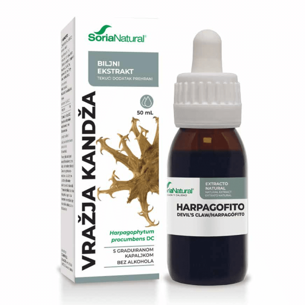 Vražja kandža bezalkoholne kapi 50ml Soria Natural