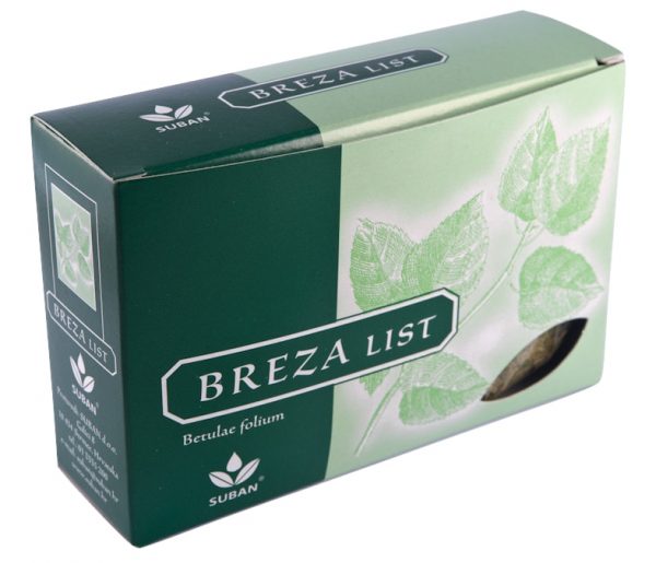 Breza list Suban
