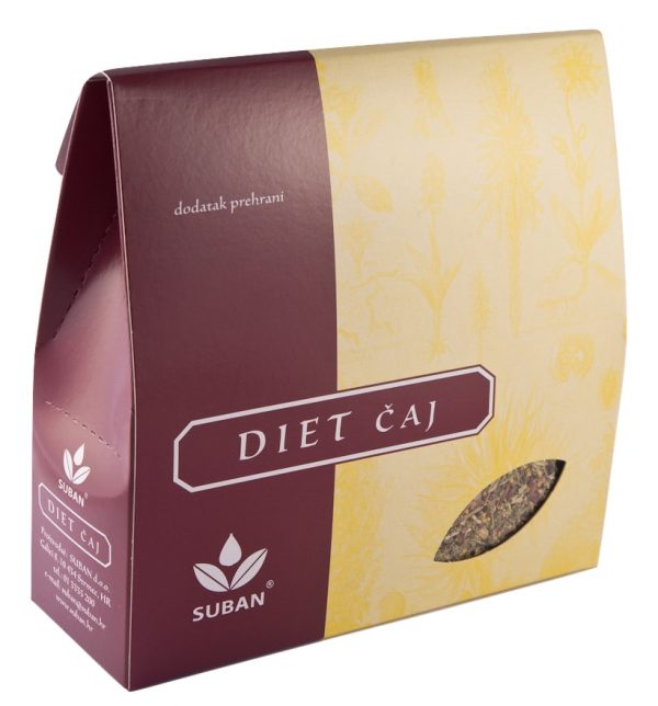 Diet čaj 80g Suban