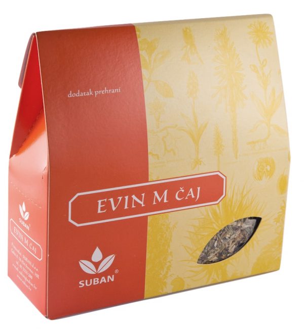 Evin M čaj 80g Suban