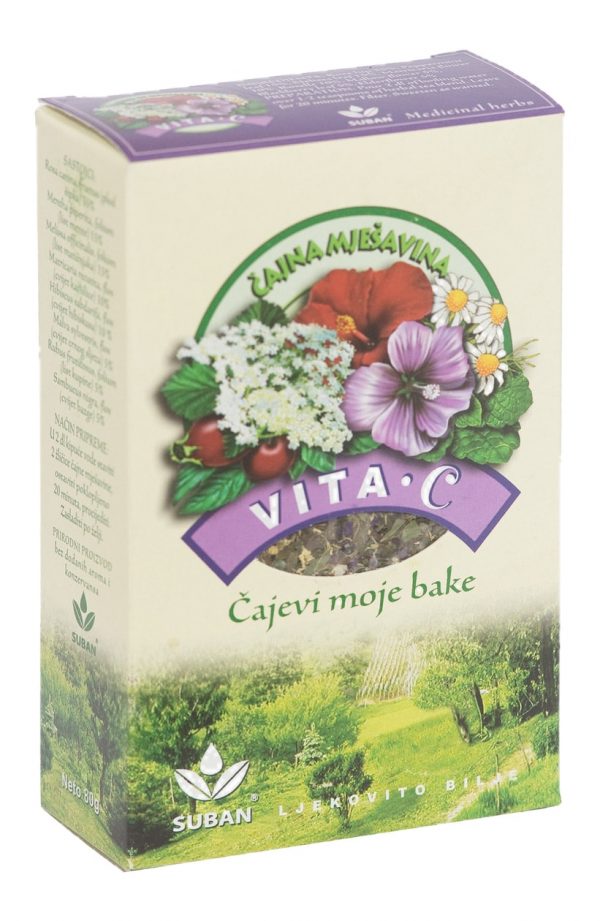 Vita C čaj 80g Suban