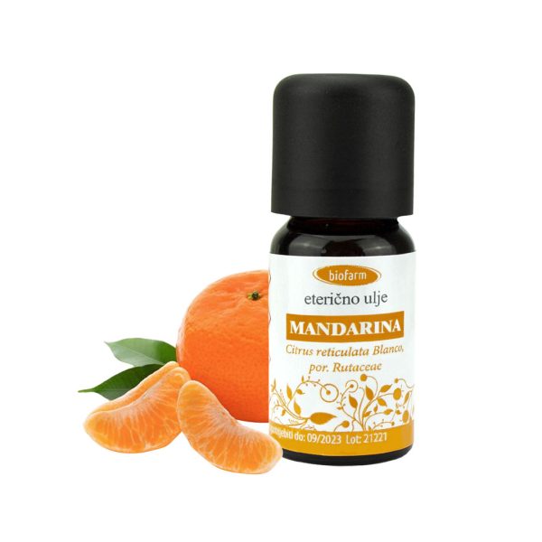 Eterično ulje mandarina 10 ml Biofarm