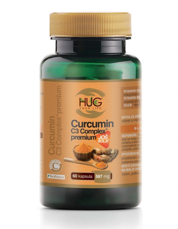 Curcumin C3 Complex Premium 60 kapsula Hug Your Life