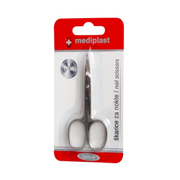 Mediplast škarice za nokte Biofarm