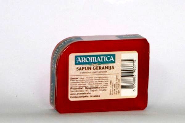 Sapun geranija 110 g Aromatica