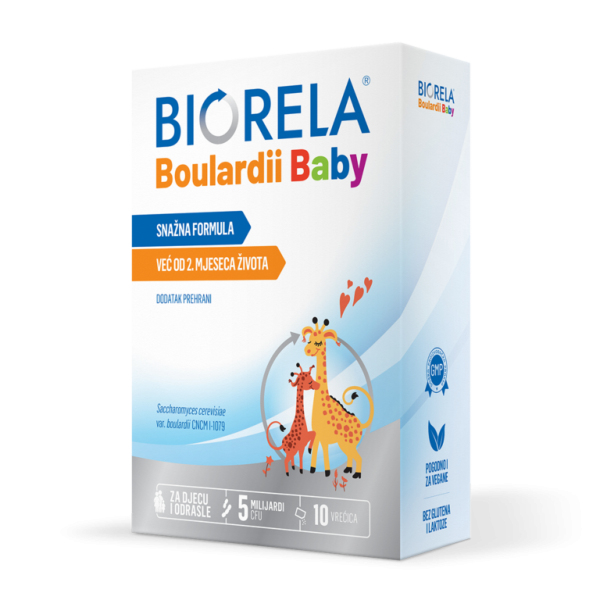 Biorela® Boulardii Baby prah 10 vrećica