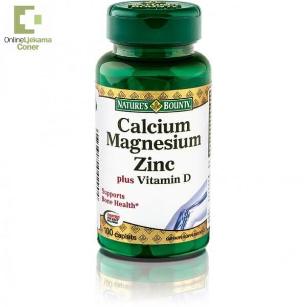 Kalcij Magnezij Cink tablete Nature's Bounty