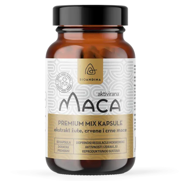 Premium MIX Maca kapsule (3500 mg) Bioandina