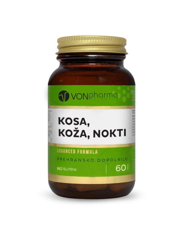 Kosa, koža, nokti kapsule Vonpharma