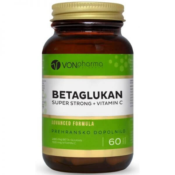 BETAGLUKAN SUPER STRONG+VITAMIN C kapsule Vonpharma