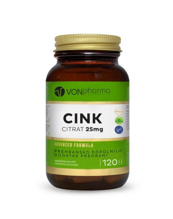 CINK CITRAT tablete Vonpharma