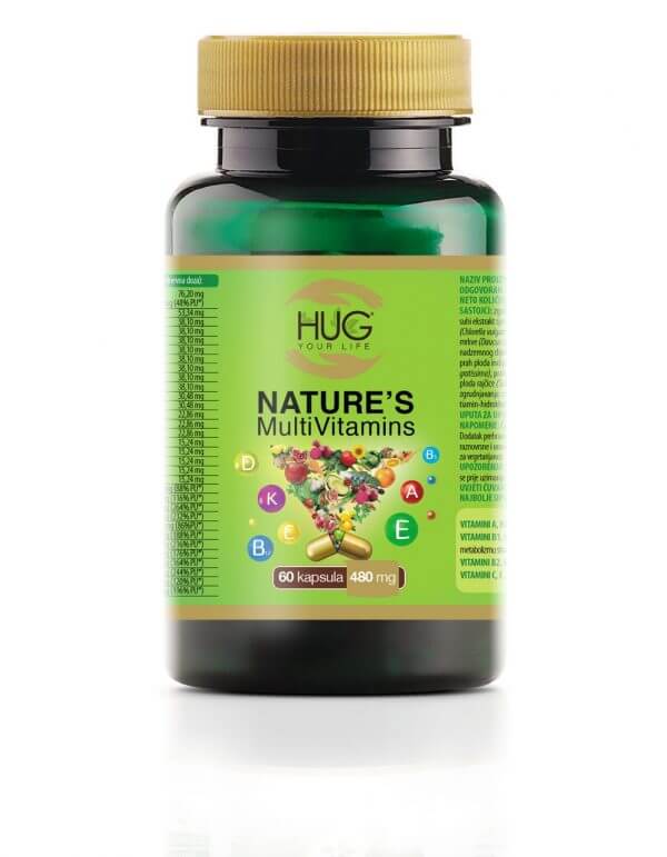 NATURE’S MultiVitamins 60 kapsula Hug Your Life