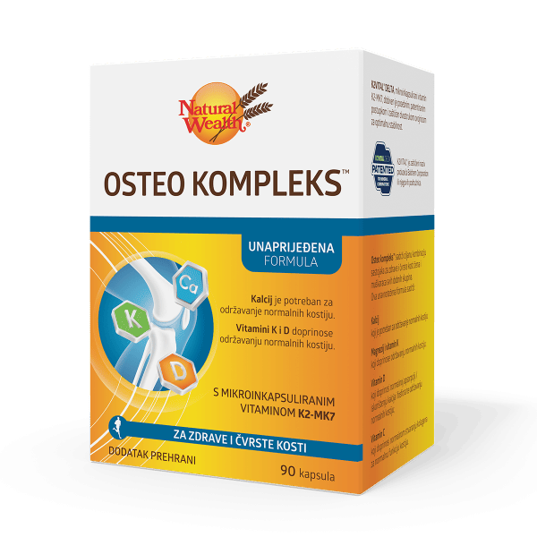 Osteo kompleks kapsule Natural Wealth