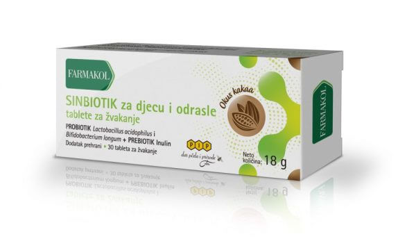 Farmakol Sinbiotik tablete za žvakanje PIP